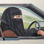 Kein Gesichtsschleier (Niqab) am Steuer