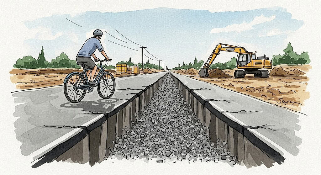 Fahrradunfall an Baustelle Haftung und Schmerzensgeld