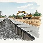 Fahrradunfall an Baustelle