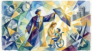 Diskriminierung der Eltern wegen Behinderung des Kindes