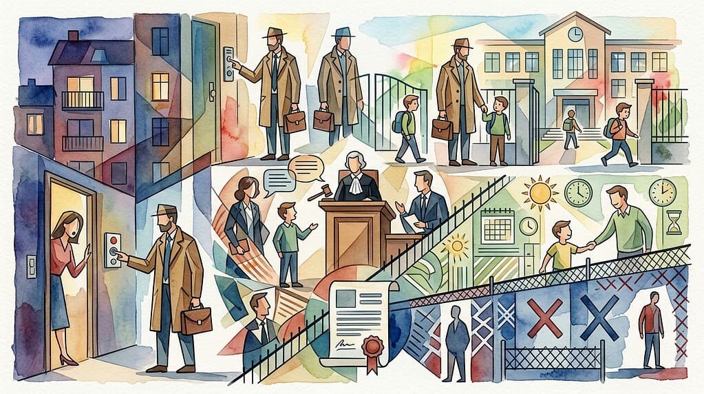 Kontaktverbot außerhalb der Umgangszeiten – OLG Frankfurt