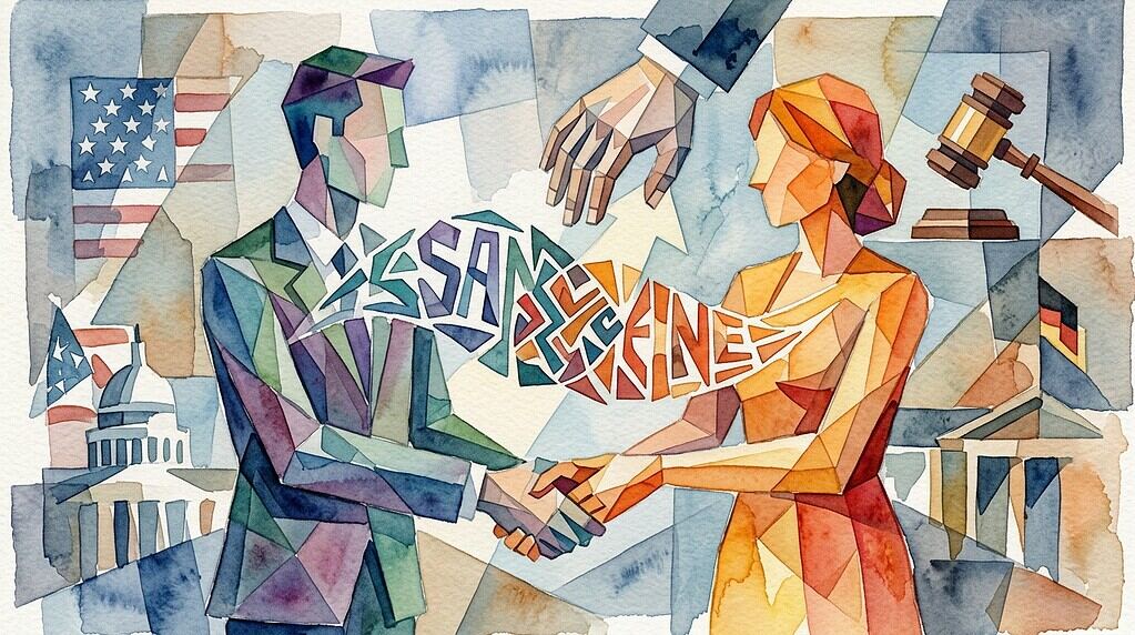 Namens-Meshing in Deutschland für Ehenamen wie in den USA